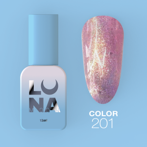 Гель-лак для нігтів LunaMoon Color №201, 13мл