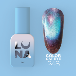 Гель-лак для нігтів LunaMoon Color Cat Eye №248, 13 мл 