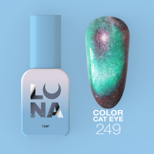 Гель-лак для нігтів LunaMoon Color Cat Eye №249, 13 мл 
