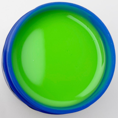 Гель для нарощення Touch Neon liquid polygel Toxic green, 15 мл
