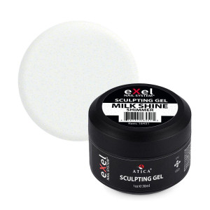 Скульптурний гель Atica eXel Milk Shine Shimmer, 30 мл 