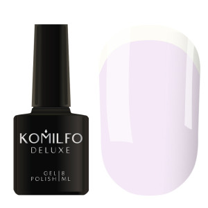 Гель-лак для нігтів Komilfo French Collection №F011 світло-бузковий, емаль, для френчу, 8 мл