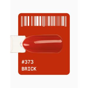 Гель-лак для нігтів Adore professional №373 - brick, 8 мл