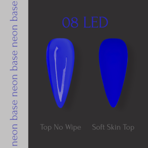 Неонова база для нігтів Adore Neon Base №08 — Led, 7,5 мл
