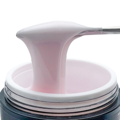Adore наповнювач для помпи Оne Drop Gel №06 – rose water, молочний з рожевим підтоном, 60 грам