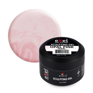 Скульптурний гель Atica eXel Opal Pink Pearl, 30 мл 