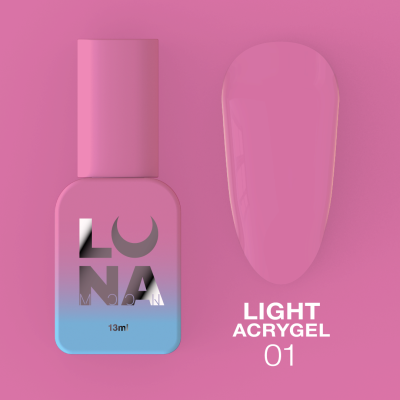 Рідкий гель LunaMoon Light Acrygel №1, 30 мл