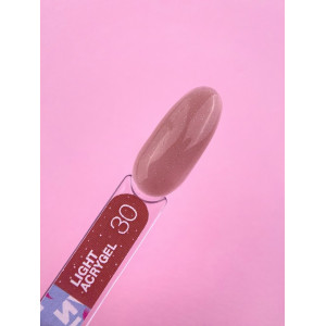 Рідкий гель LunaMoon Light Acrygel №30 з блискітками, 13 мл 