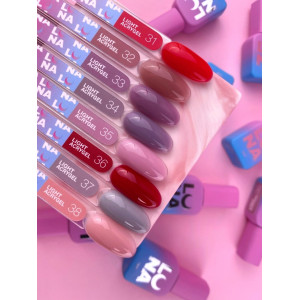Рідкий гель LunaMoon Light Acrygel №31 червоний, 13 мл 