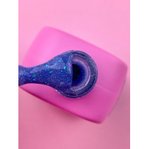 Рідкий гель LunaMoon Light Acrygel №41 синій світловідбиваючий, 13 мл 