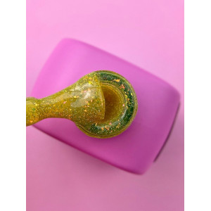 Рідкий гель LunaMoon Light Acrygel №43 жовтий світловідбиваючий, 13 мл 