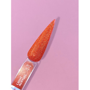 Рідкий гель LunaMoon Light Acrygel №44 помаранчевий світловідбиваючий, 13 мл