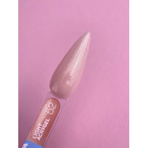 Рідкий гель LunaMoon Light Acrygel №52 бежево-пудровий з блисмкітками, 13 мл 