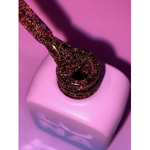 Рідкий гель LunaMoon Light Acrygel №59 бордовий з блискітками, 13 мл 