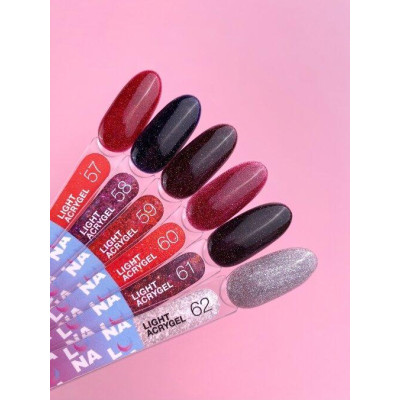 Рідкий гель LunaMoon Light Acrygel №62, 13 мл 