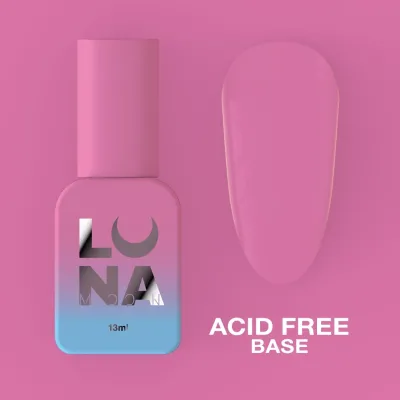 База для нігтів безкислотна LunaMoon Acid Free Base, 13 мл