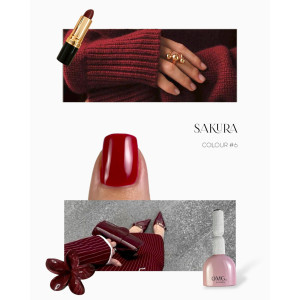 Gel polish Sakura 6 OMG... My darling, 10 мл 