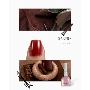 Gel polish Sakura 7 OMG... My darling, 10 мл 