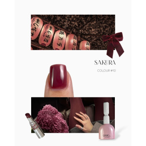 Gel polish Sakura 10 OMG... My darling, 10 мл 