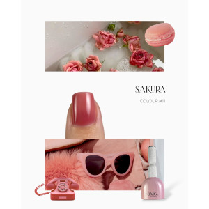 Gel polish Sakura 11 OMG... My darling, 10 мл 