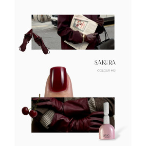 Gel polish Sakura 12 OMG... My darling, 10 мл 