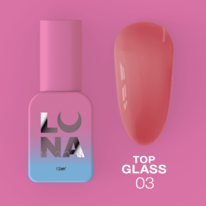 Топ для нігтів LunaMoon Top Glass №3, 13 мл 