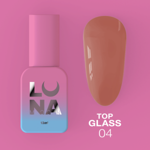 Топ для нігтів LunaMoon Top Glass №4, 13 мл 