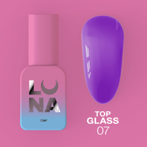 Топ для нігтів LunaMoon Top Glass №7, 13 мл 