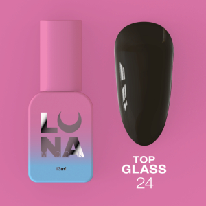 Топ для нігтів LunaMoon Top Glass №24, 13 мл 