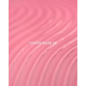 Камуфлююча база для нігтів LunaMoon Cover Base №26, 13 мл 