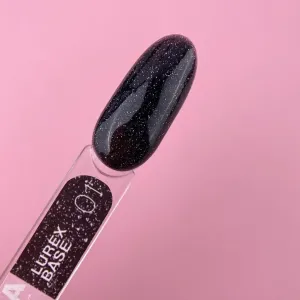 Камуфлююча світловідбиваюча база для нігтів LunaMoon Lurex Base №1, 13 мл 