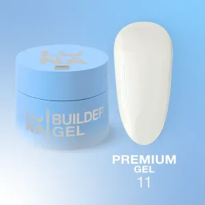 Гель для нарощення нігтів LunaMoon Gel Premium №11 молочний, 50 мл 