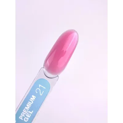 Гель для нарощування нігтів LunaMoon Gel Premium №21 японський рожевий, 50 мл