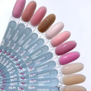 Гель для нарощування нігтів LunaMoon Gel Premium №23 тілесний рожевий, 30 мл 