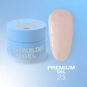 Гель для нарощування нігтів LunaMoon Gel Premium №23 тілесний рожевий, 50 мл 