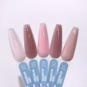 Гель для нарощення нігтів LunaMoon Gel Premium №27, 15 мл 