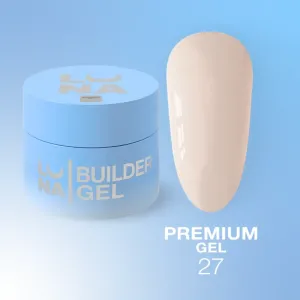 Гель для нарощення нігтів LunaMoon Gel Premium №27, 30 мл 