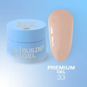 Гель для нарощення нігтів LunaMoon Gel Premium №33, 30 мл 