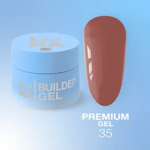 Гель для нарощення нігтів LunaMoon Gel Premium №35, 30 мл 
