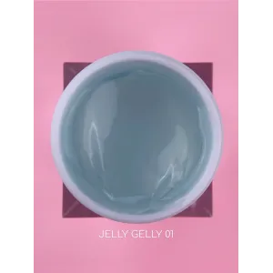 Гель-желе для нігтів LunaMoon Jelly Gelly №1 прозорий, 15 мл