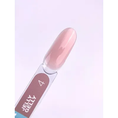 Гель-желе для нігтів LunaMoon Jelly Gelly №4 бежевий, 15 мл