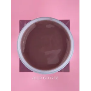 Гель-желе для нігтів LunaMoon Jelly Gelly №5 пильно-рожевий, 15 мл 