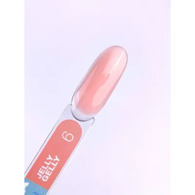 Гель-желе для нігтів LunaMoon Jelly Gelly №6 персиковий, 15 мл