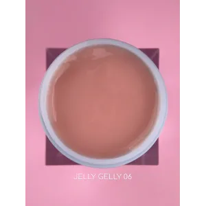 Гель-желе для нігтів LunaMoon Jelly Gelly №6 персиковий, 15 мл 