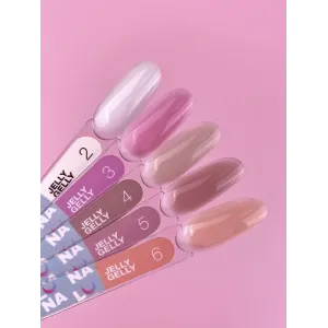 Гель-желе для нігтів LunaMoon Jelly Gelly №6 персиковий, 15 мл 