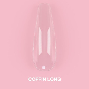 Гелеві тіпси для нарощення LunaMoon Coffin Long , 500 шт