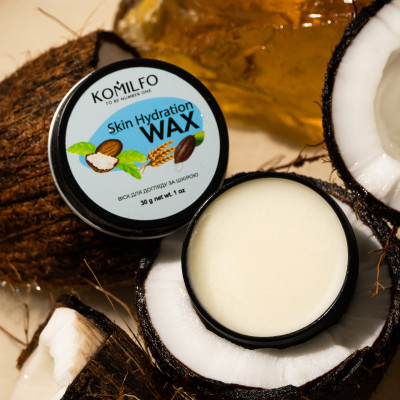 Зволожуючий віск для догляду за шкірою Komilfo Skin Hydration Wax, 30 грам 
