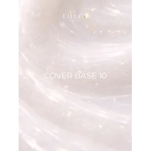 Камуфлююча база для нігтів Cover base Opal Edlen №10, 17 мл