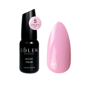 Гель-лак для нігтів Edlen Color №005 холодний світло-рожевий , 9 мл