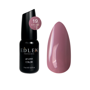 Гель-лак для нігтів Edlen Color №019 бежевий, 9 мл